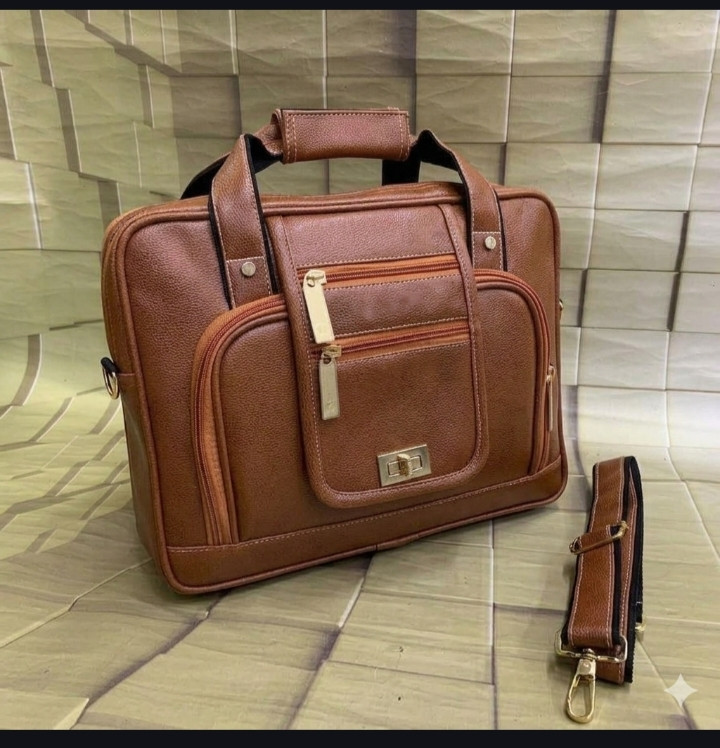Hand and laptop bag