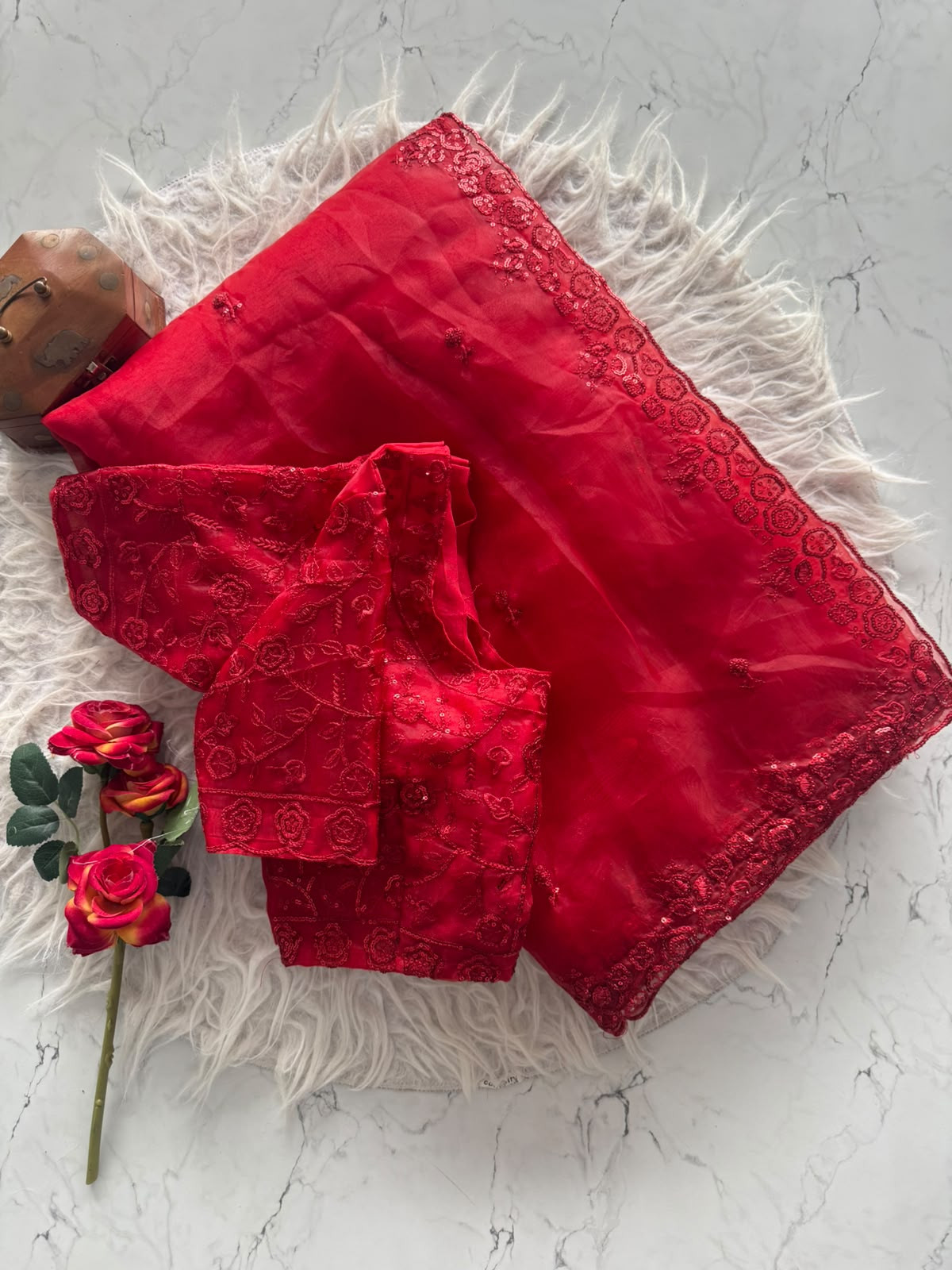 ORGANZA SAREE