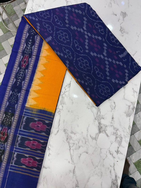 Pure cotton Sambalpuri unstitched suit