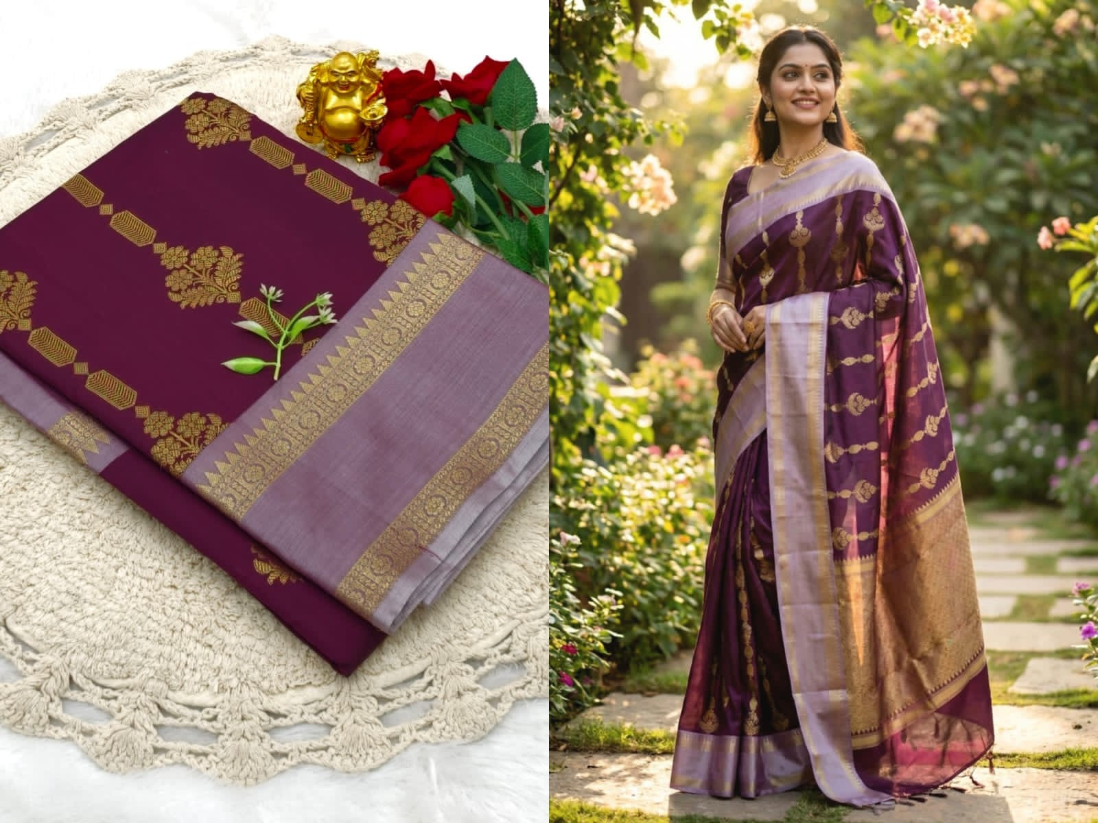 Banarsi silk saree