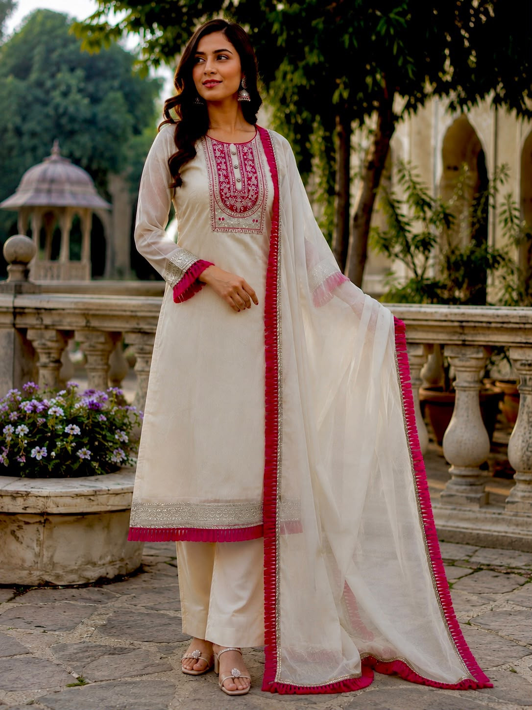 TOP BOTTOM AND DUPATTA SET