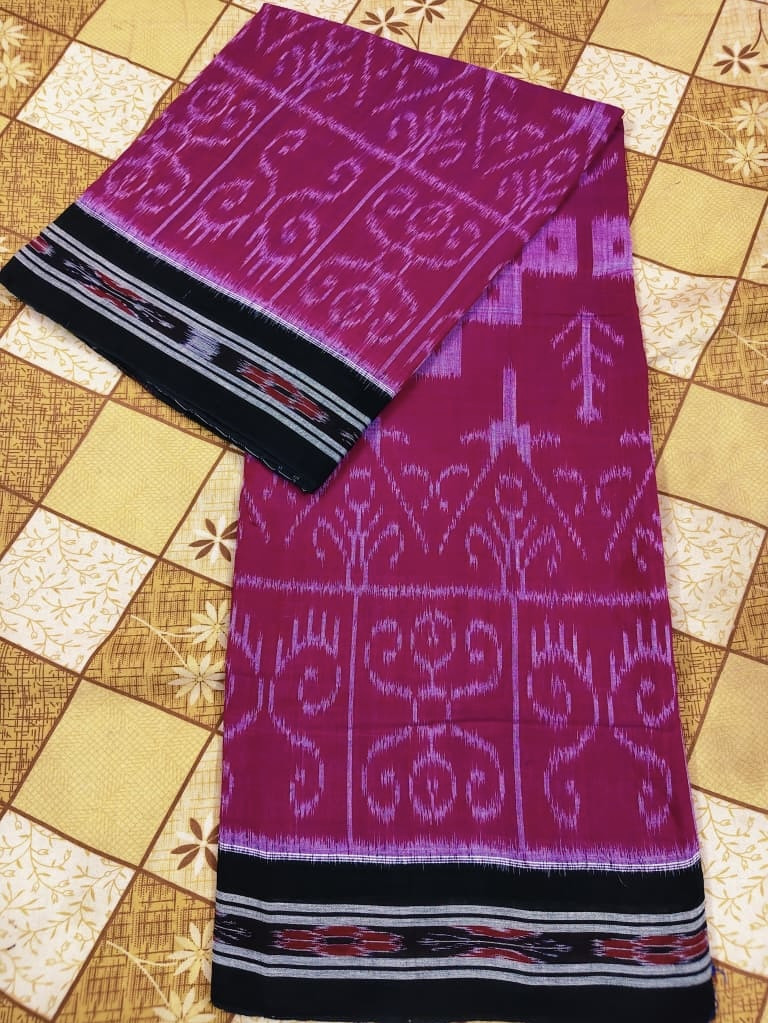 Traditional Laxmipada Sambalpuri Cotton Handloom Saree