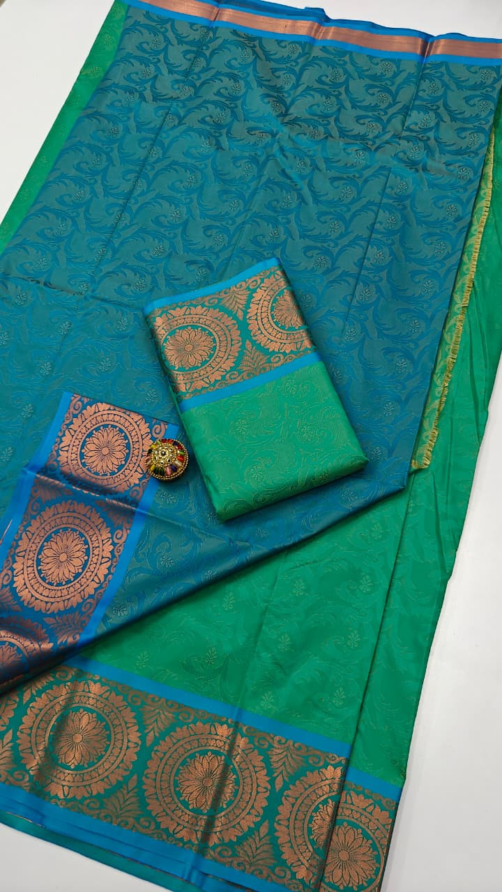 Kanchi cotton saree