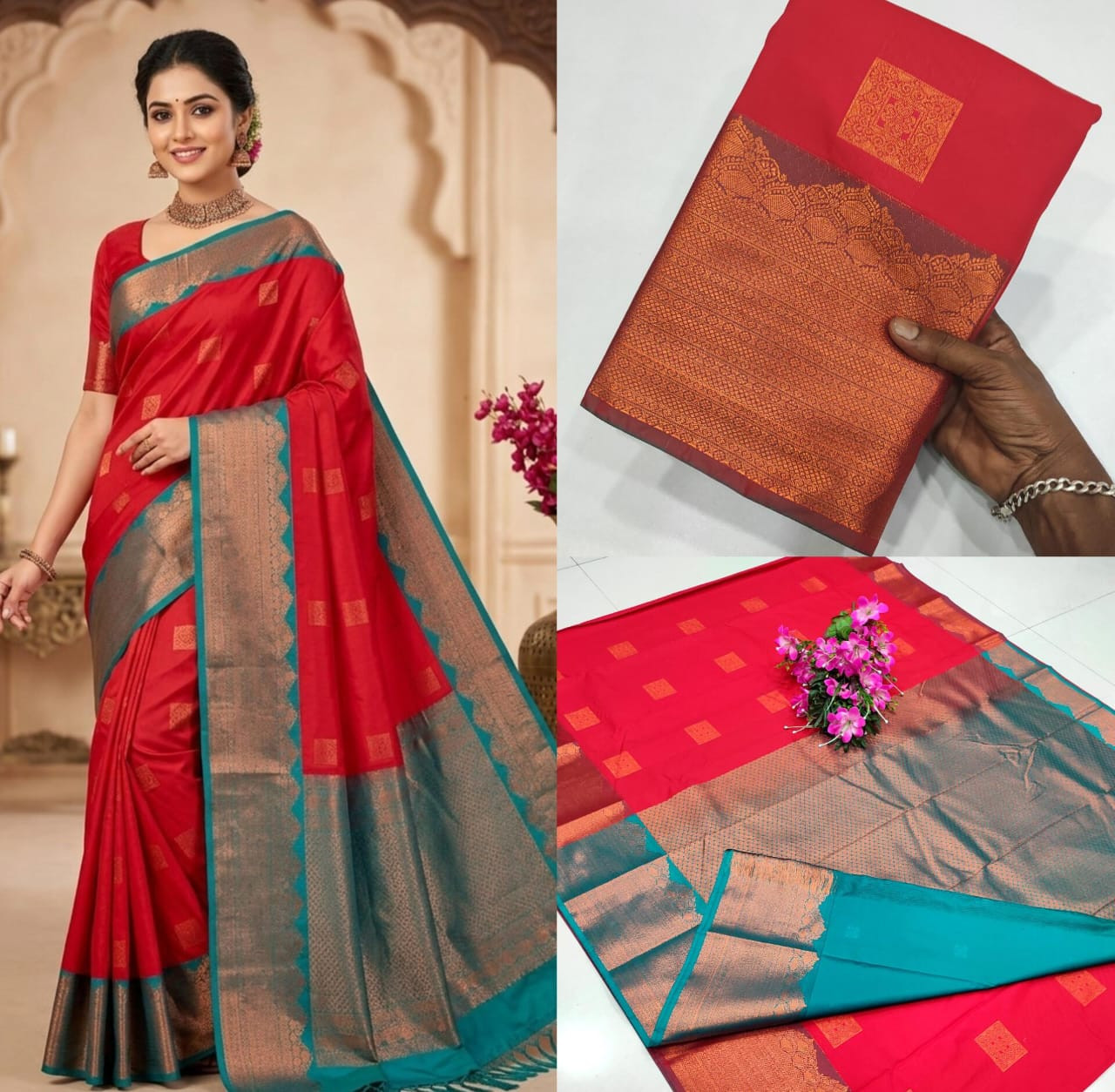 Kanchipuram  silk saree