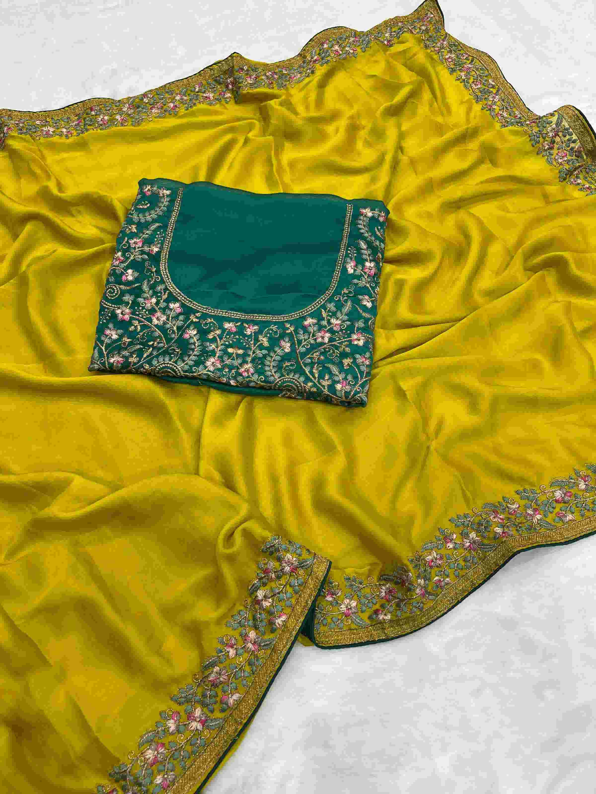 Rangoli silk saree