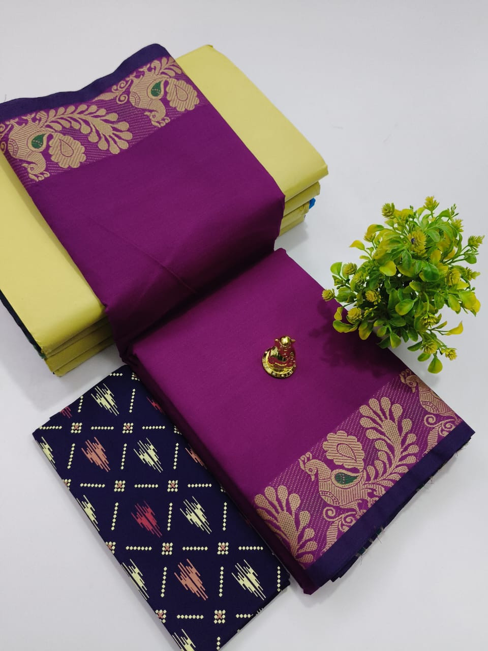KANCHI COTTON SAREE