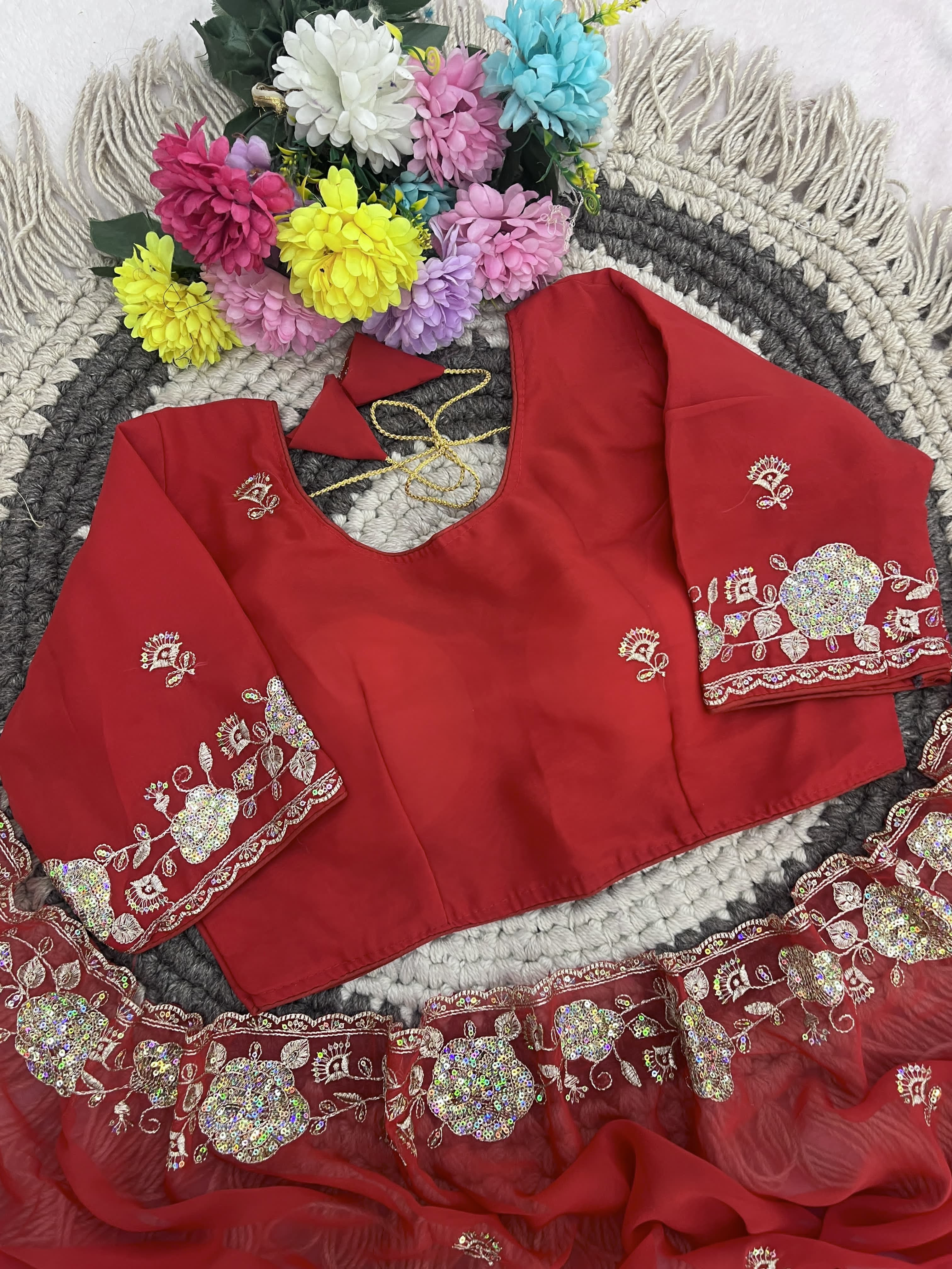 Georgette saree