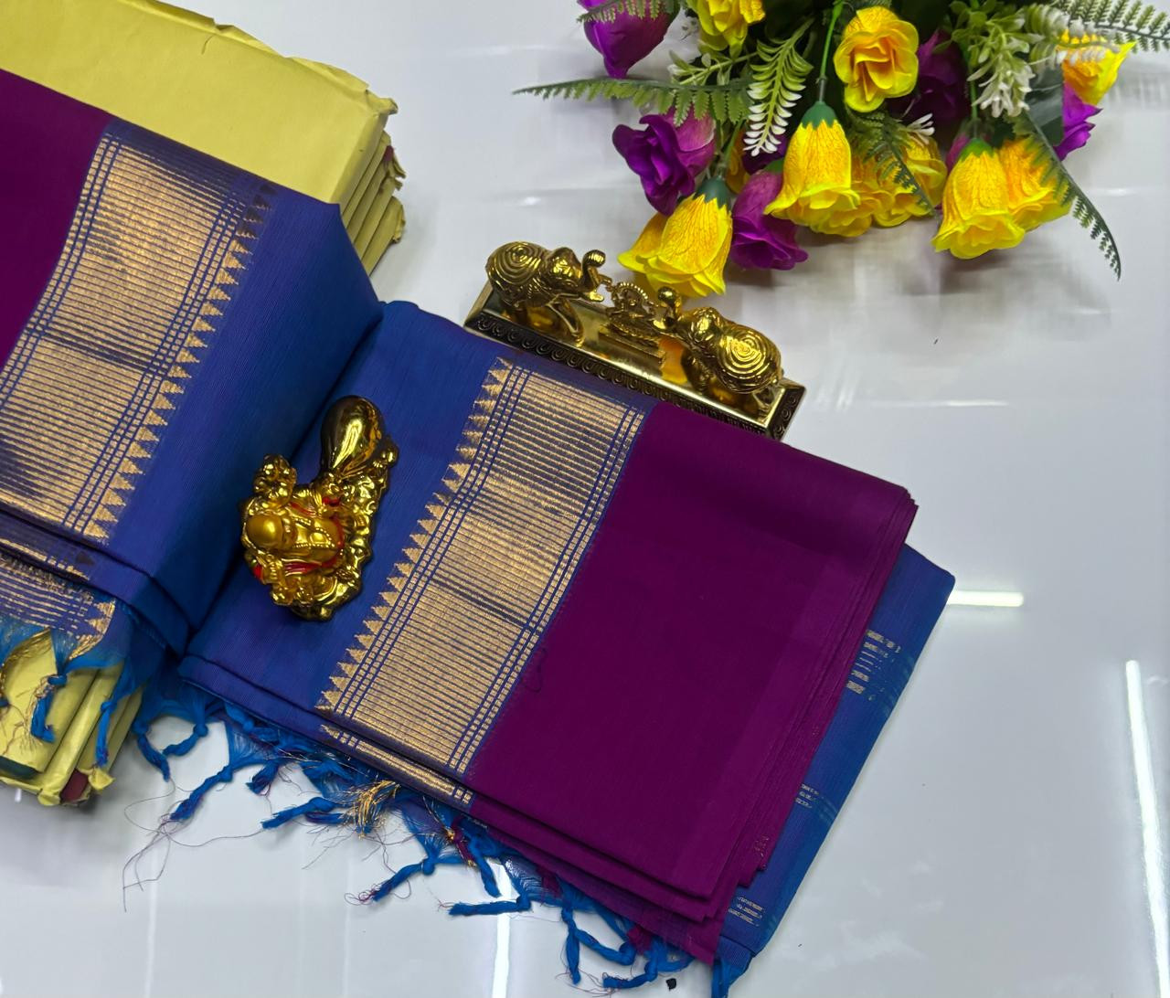Kanchi cotton saree