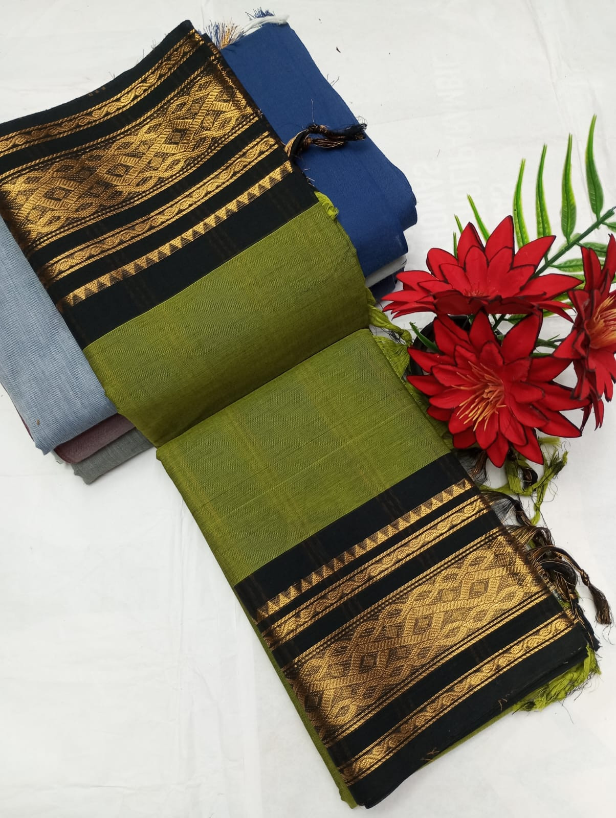 Karaikudi handloom cotton sarees