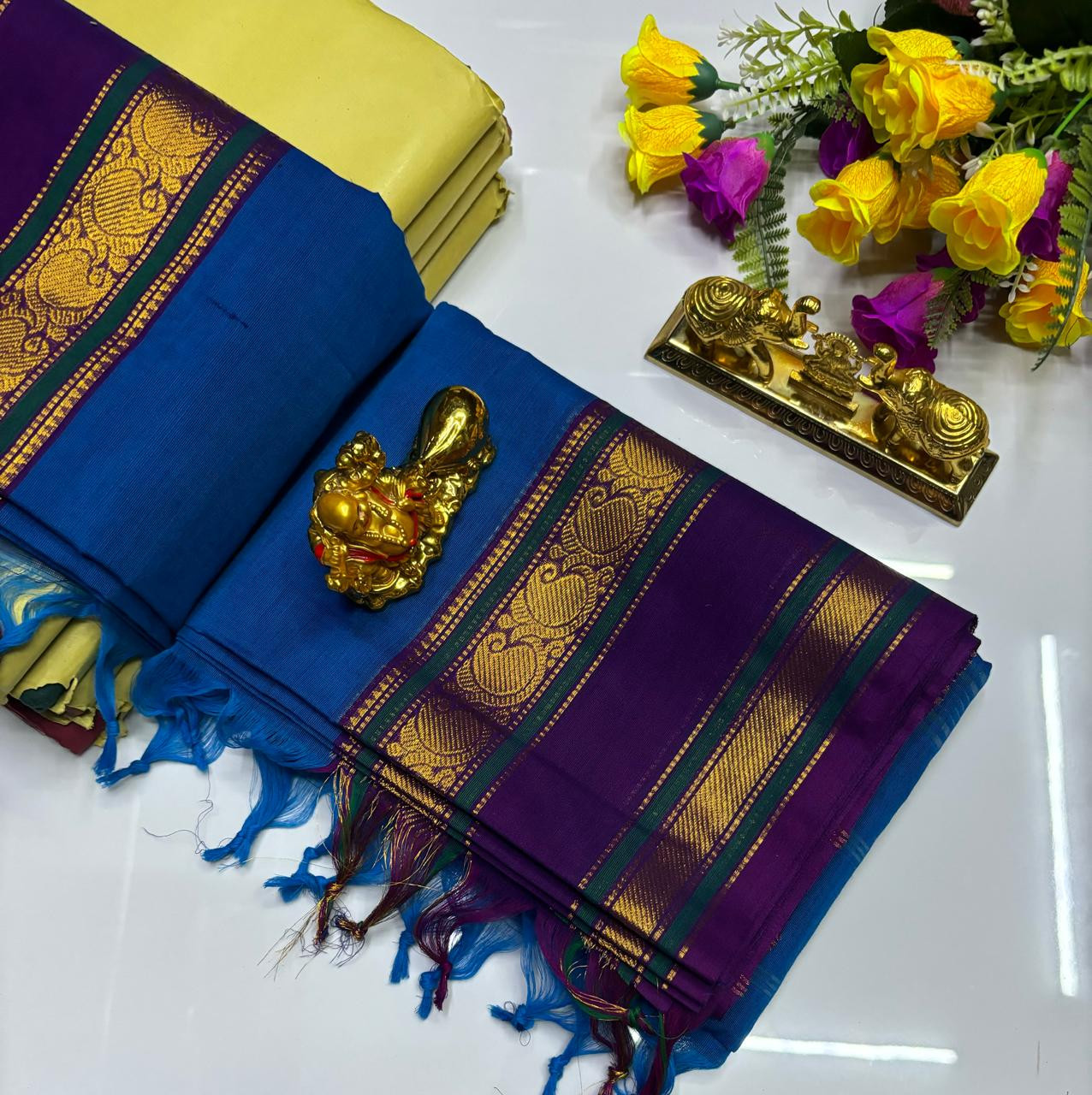 Kanchi Cotton Saree
