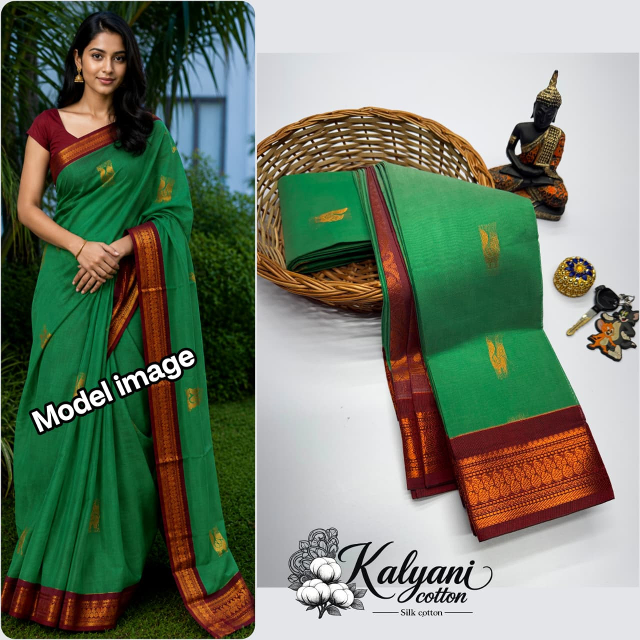 Kalyani Silk Cotton Premium Quality Saree