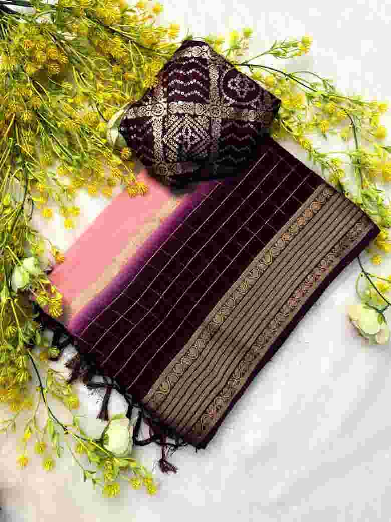 Italian silk saree