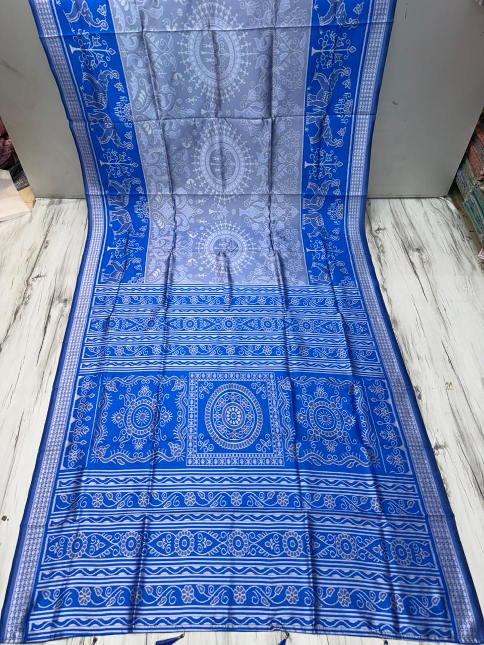 3D tissue Bangalore saree