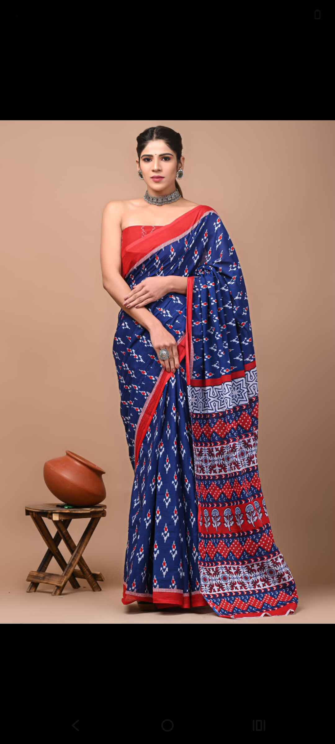 Cotton Mulmul Saree