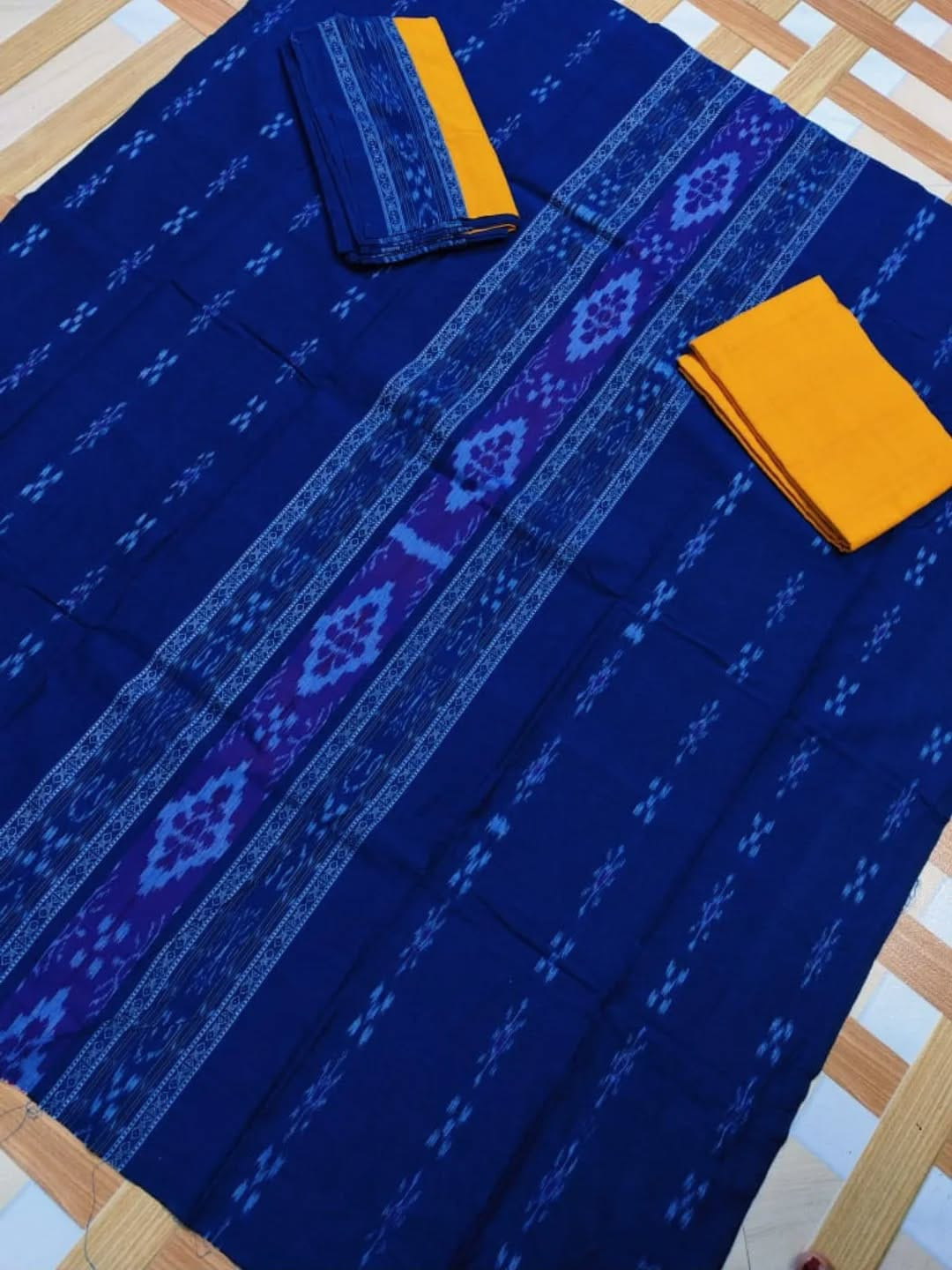 Handloom cotton dress material