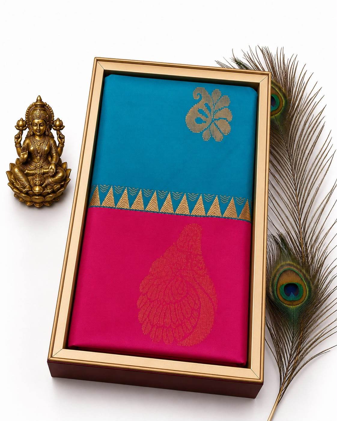 Elampillai Korvai Soft Silk Saree