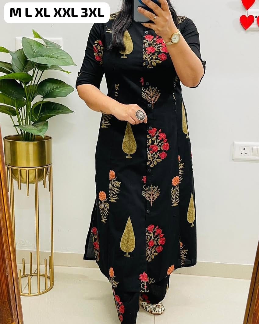 CO ORD SET IN KURTI PATTERN PAIRED WITH ANKLE LENGTH PANT