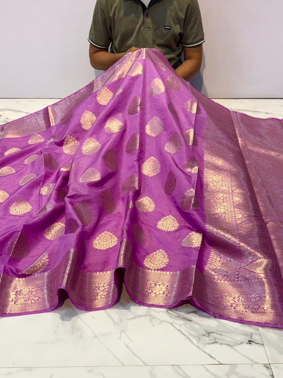 Banarasi soft silk saree