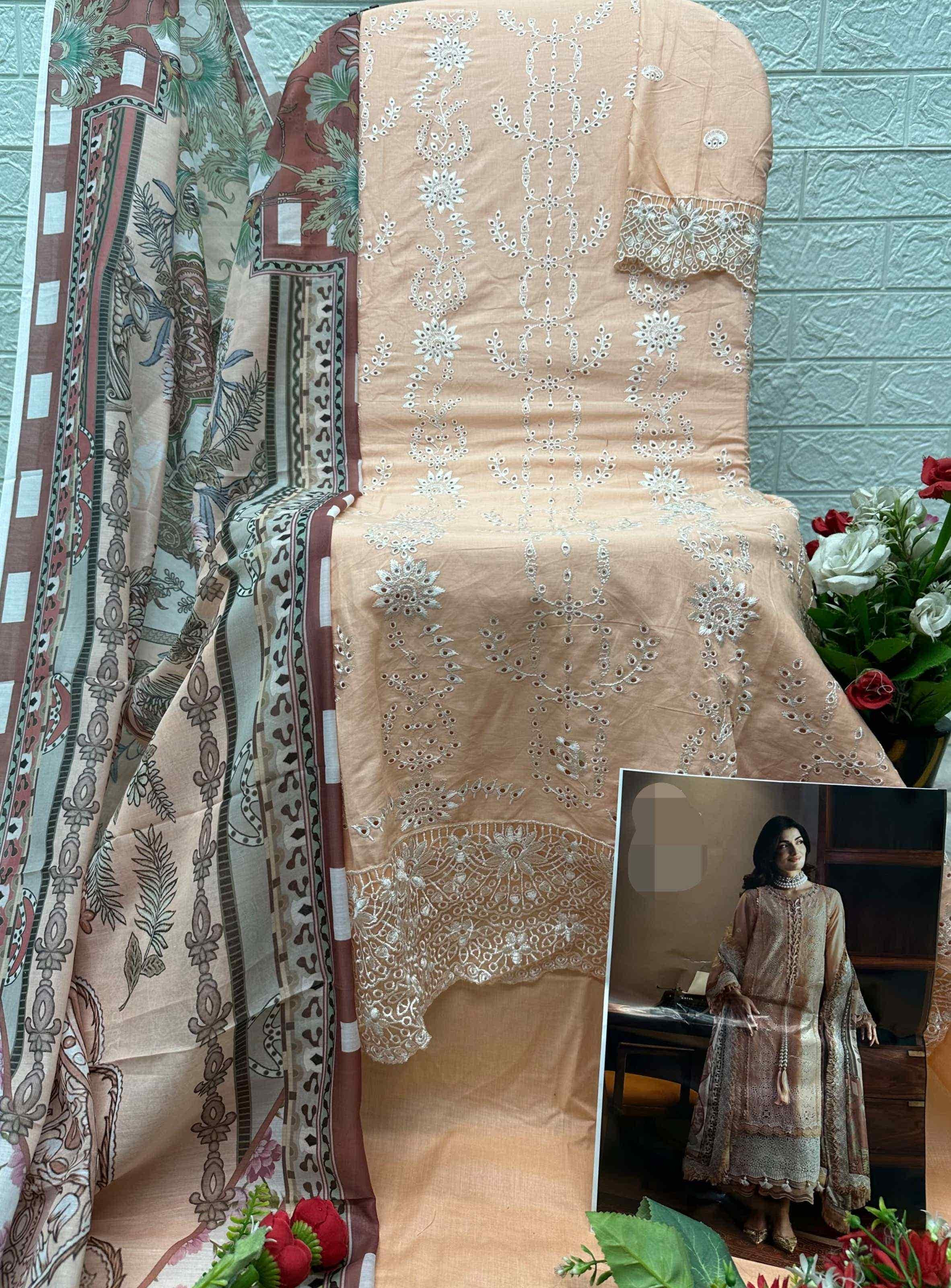 Pakistani lawn suit set