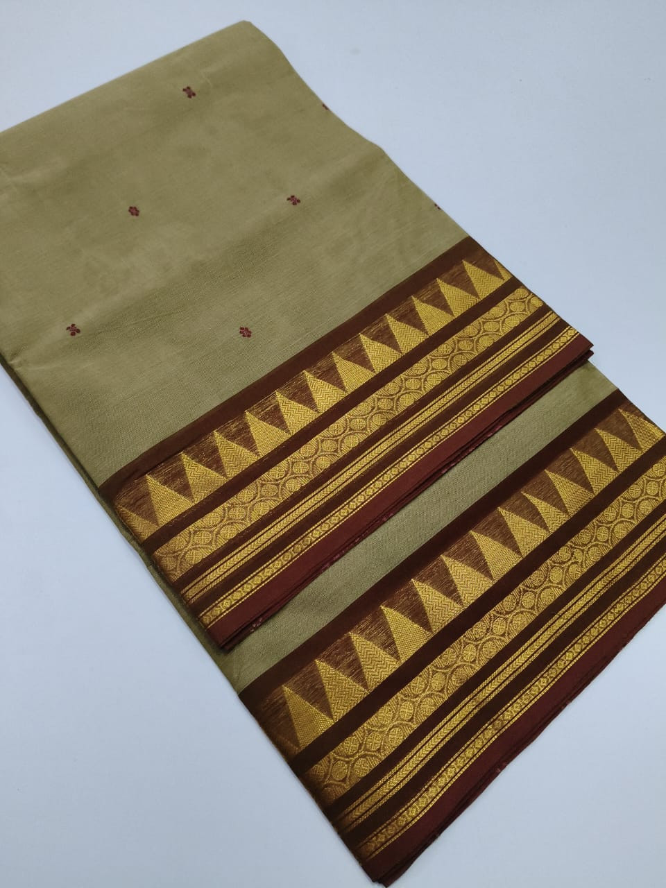 Kanchi cotton saree
