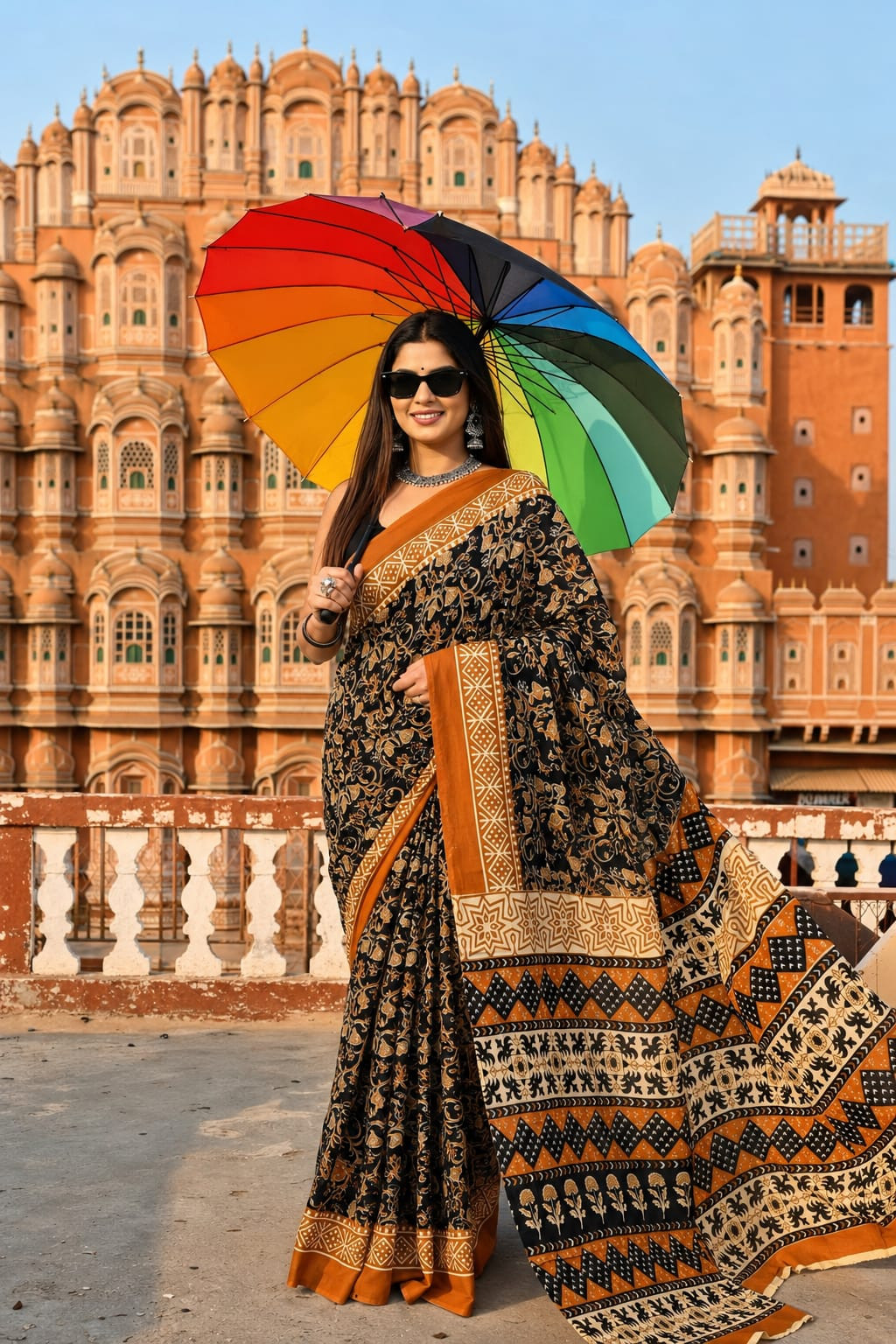 PRINTED MULMUL COTTON  SAREE