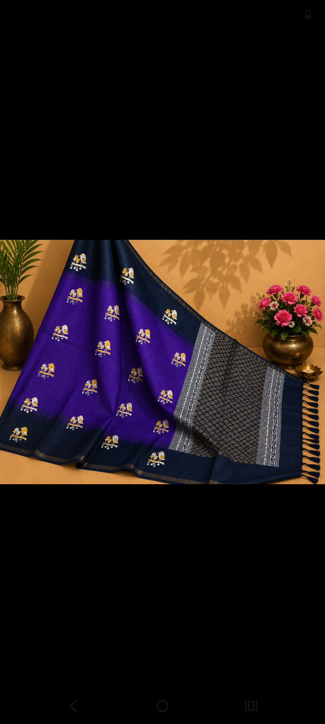 Semi Tussar Silk Sarees with Matching running blouse