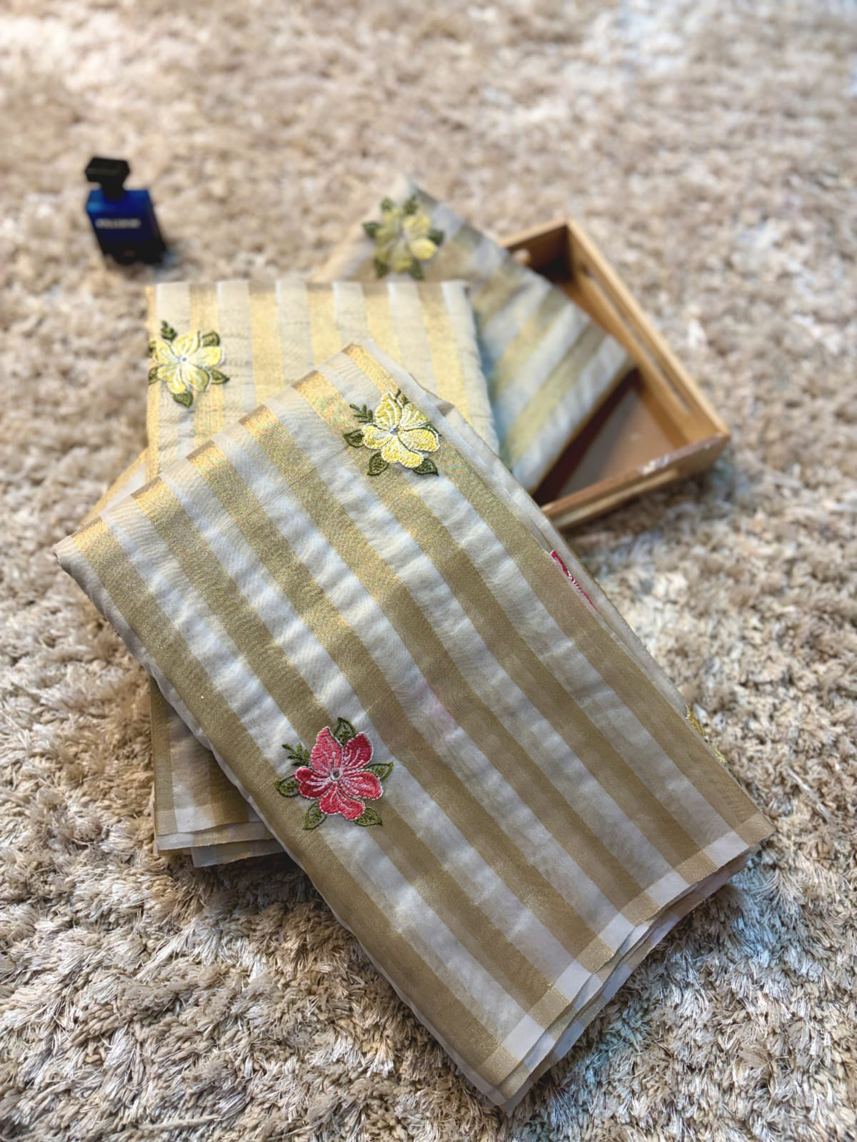 Tissue silk saree