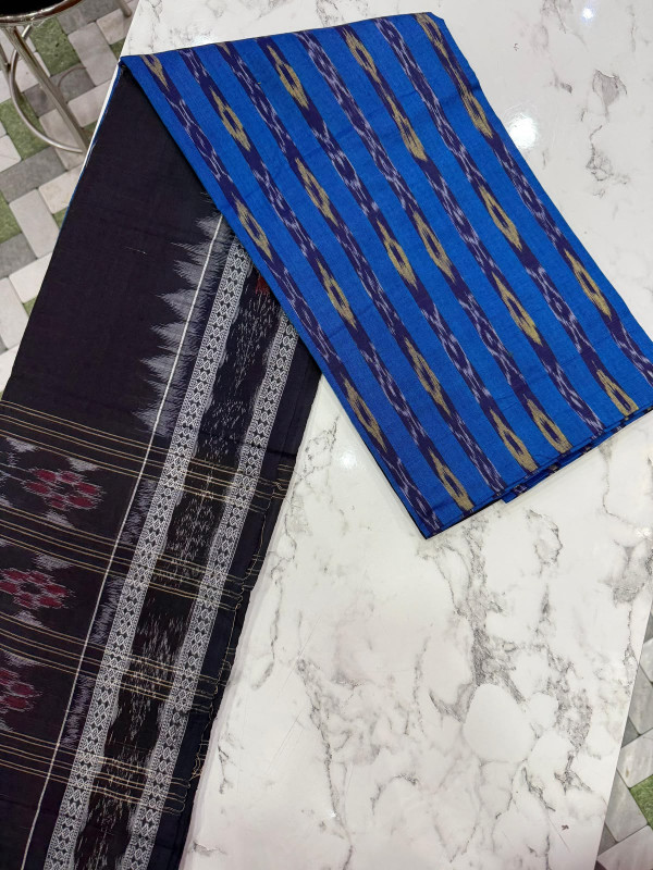 Pure cotton Sambalpuri unstitched suit