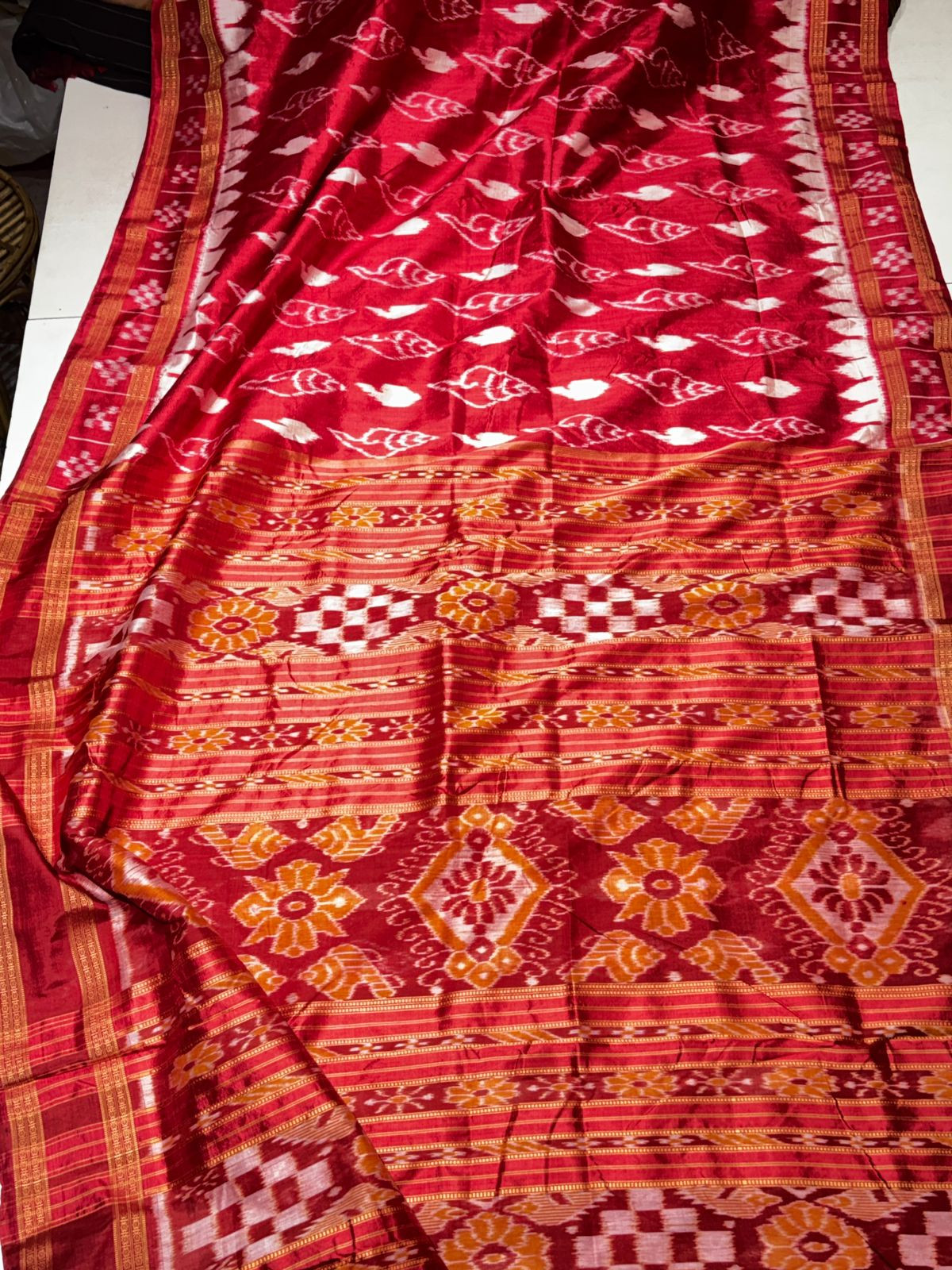 SANKHA KHANDUA PATA SAREE