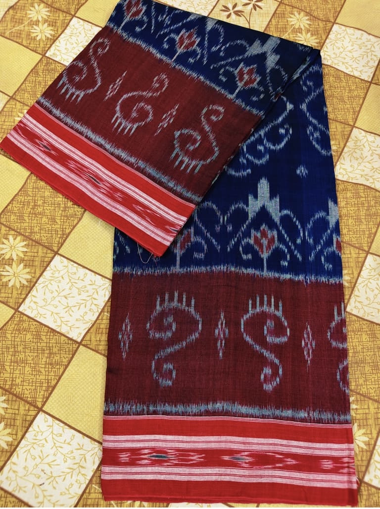 Laxmipada Handloom Cotton Sambalpuri Saree
