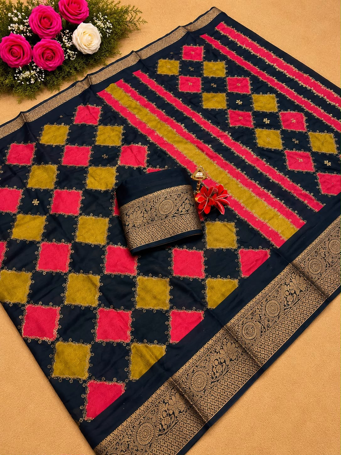Soft fancy saree