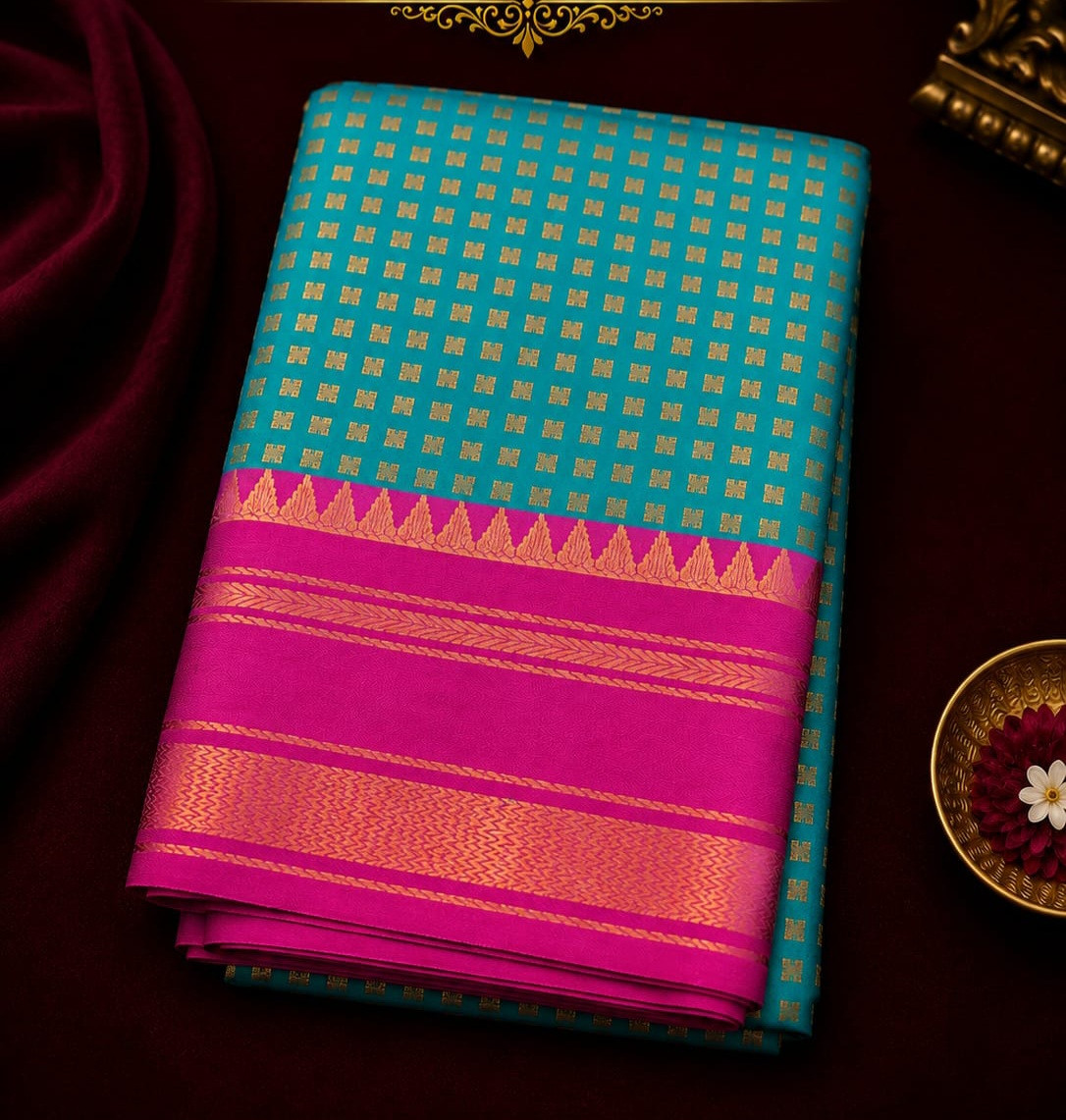 Laksham putta silk saree