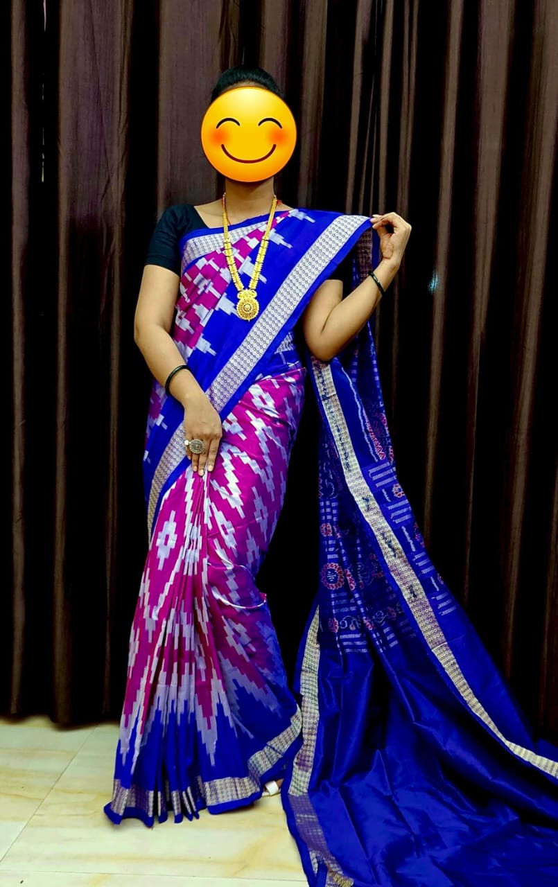 Sambalpuri Silk Bandha Saree