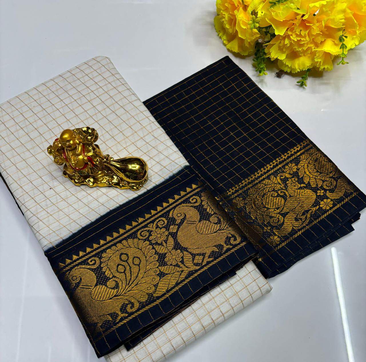 Madurai cotton saree