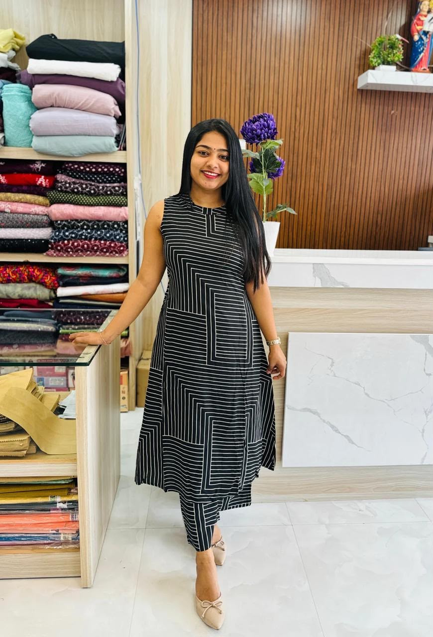 Cotton kurti set