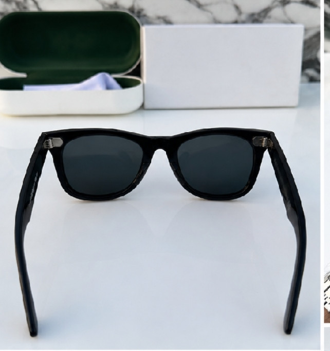 BLACK WAYFARER SUNGLASS