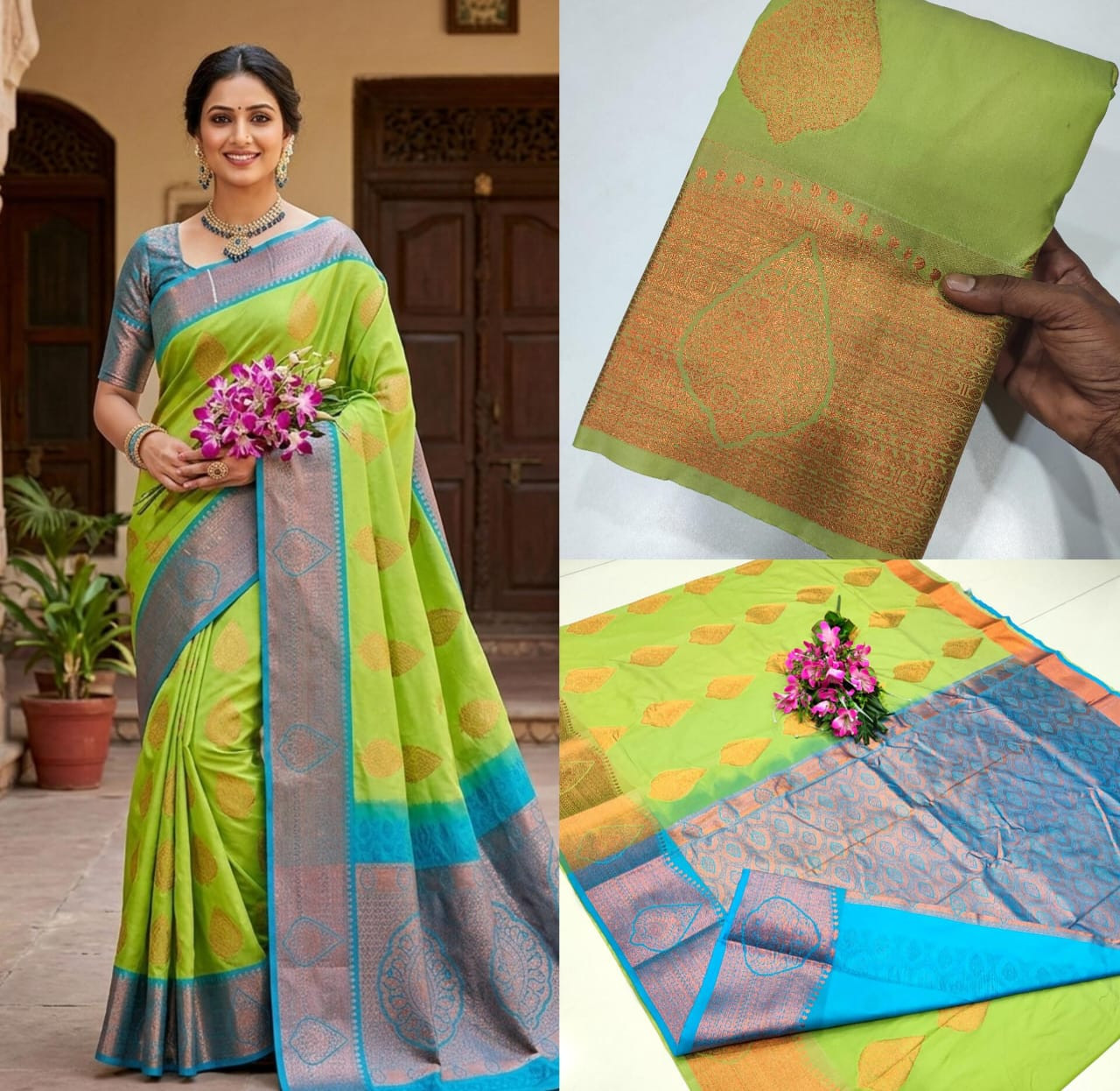 Kanchipuram  silk saree