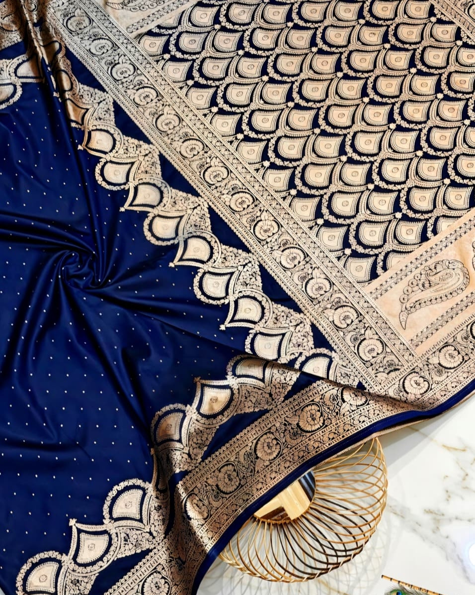 Banarasi soft silk saree