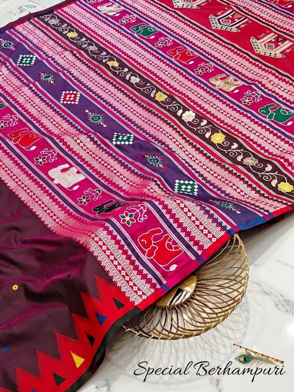 Berampuri cotton saree