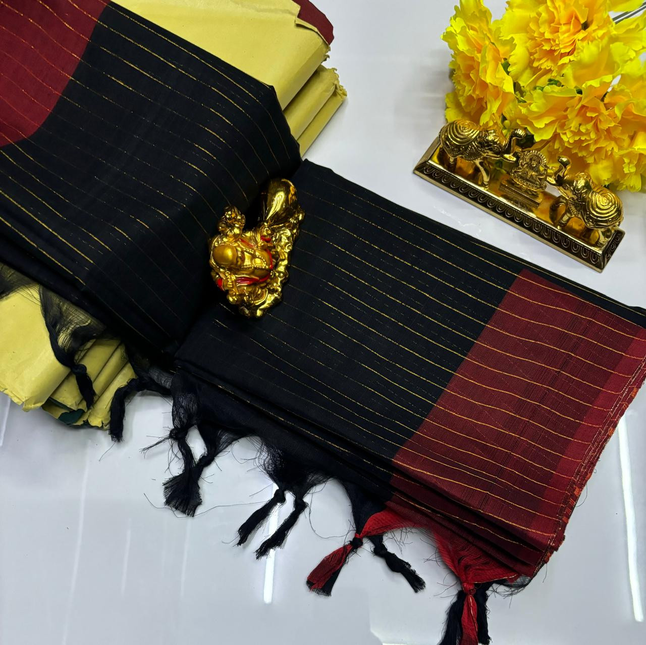 Kanchi cotton saree
