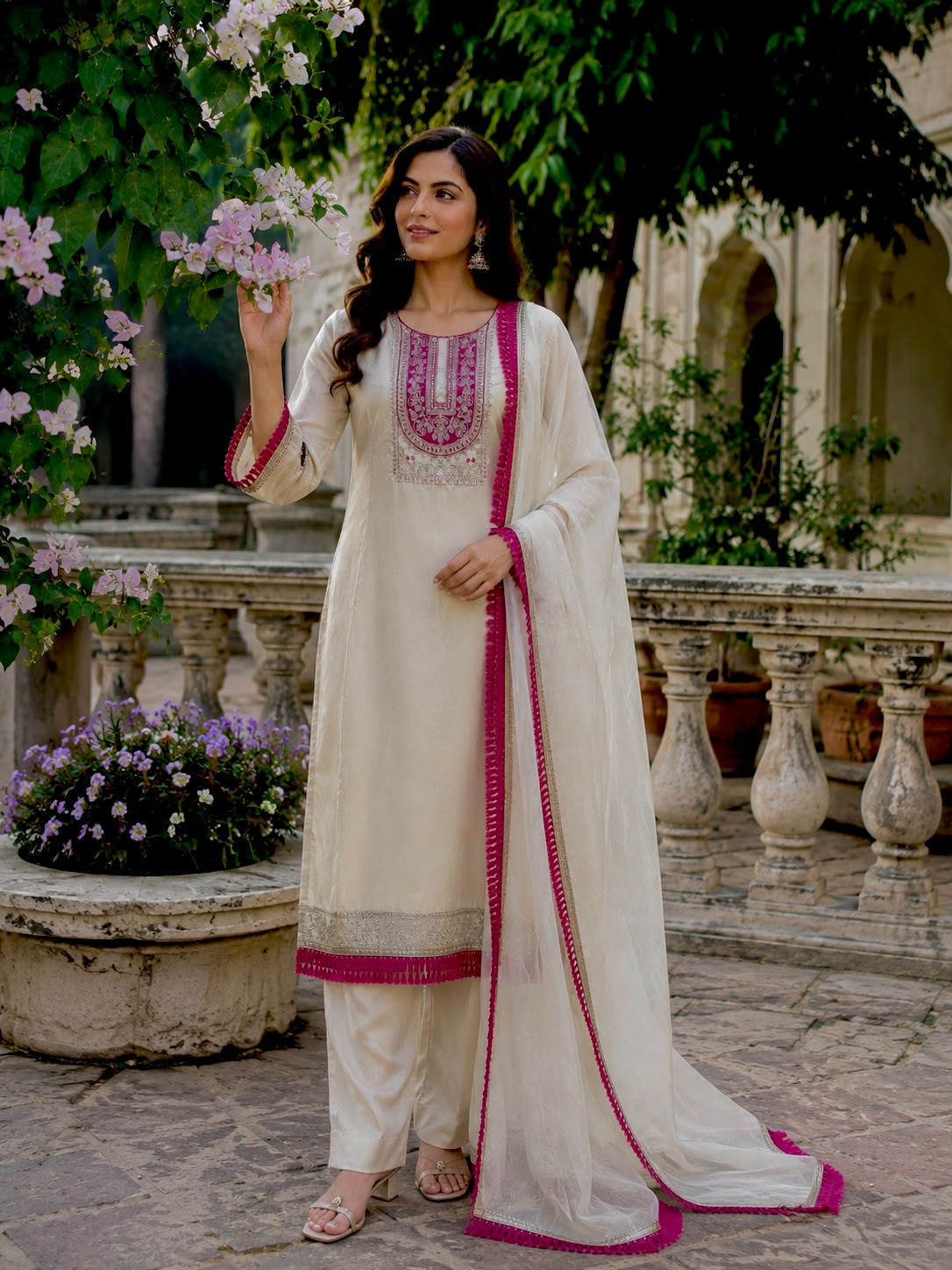 TOP BOTTOM AND DUPATTA SET