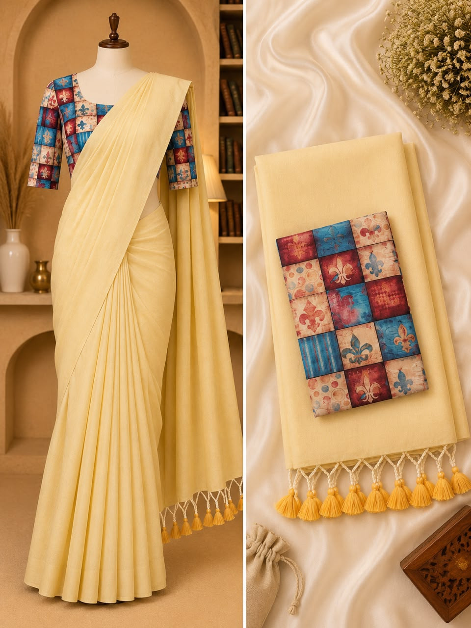 Handloom khadi cotton sarees