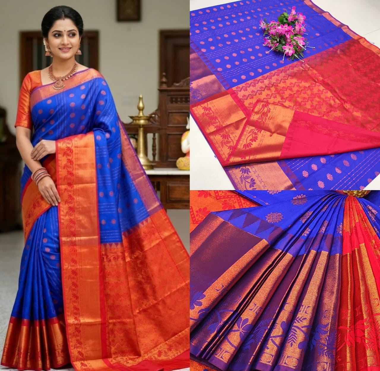 Kanchipuram  silk saree
