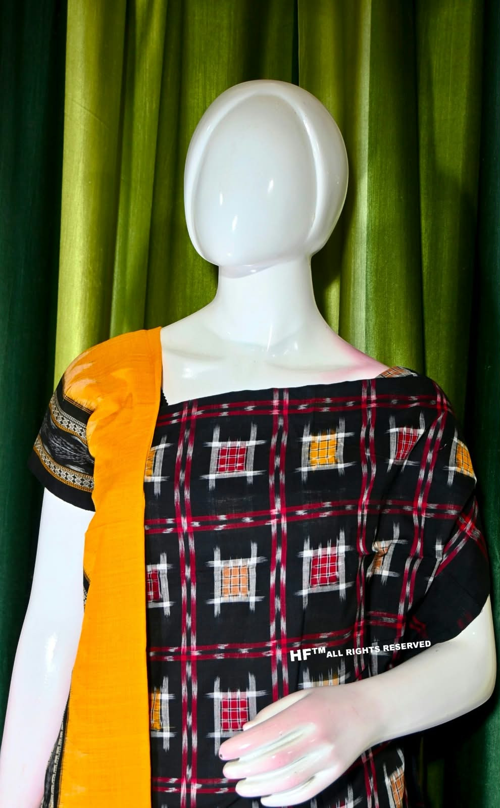 SAMBALPURI COTTON DRESS MATERIAL SET