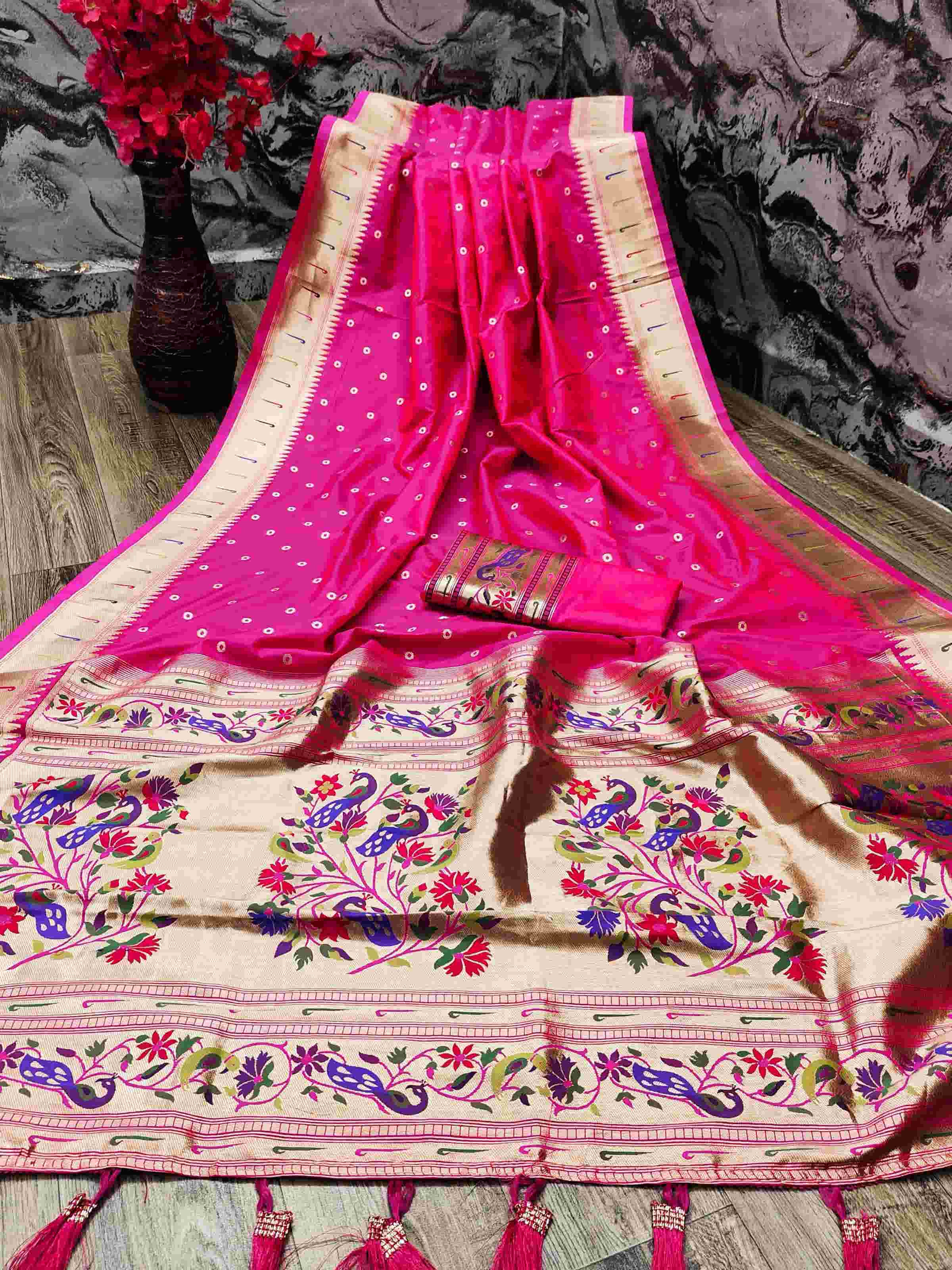 Pethani silk saree