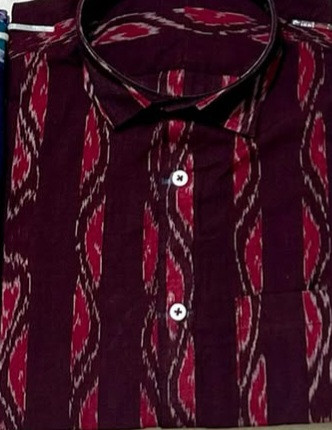 Sambalpuri cotton Men's half shirt