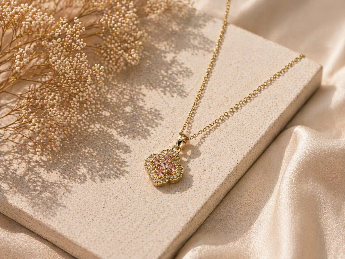 Minimal Anti Tarnish Pendant with Chain