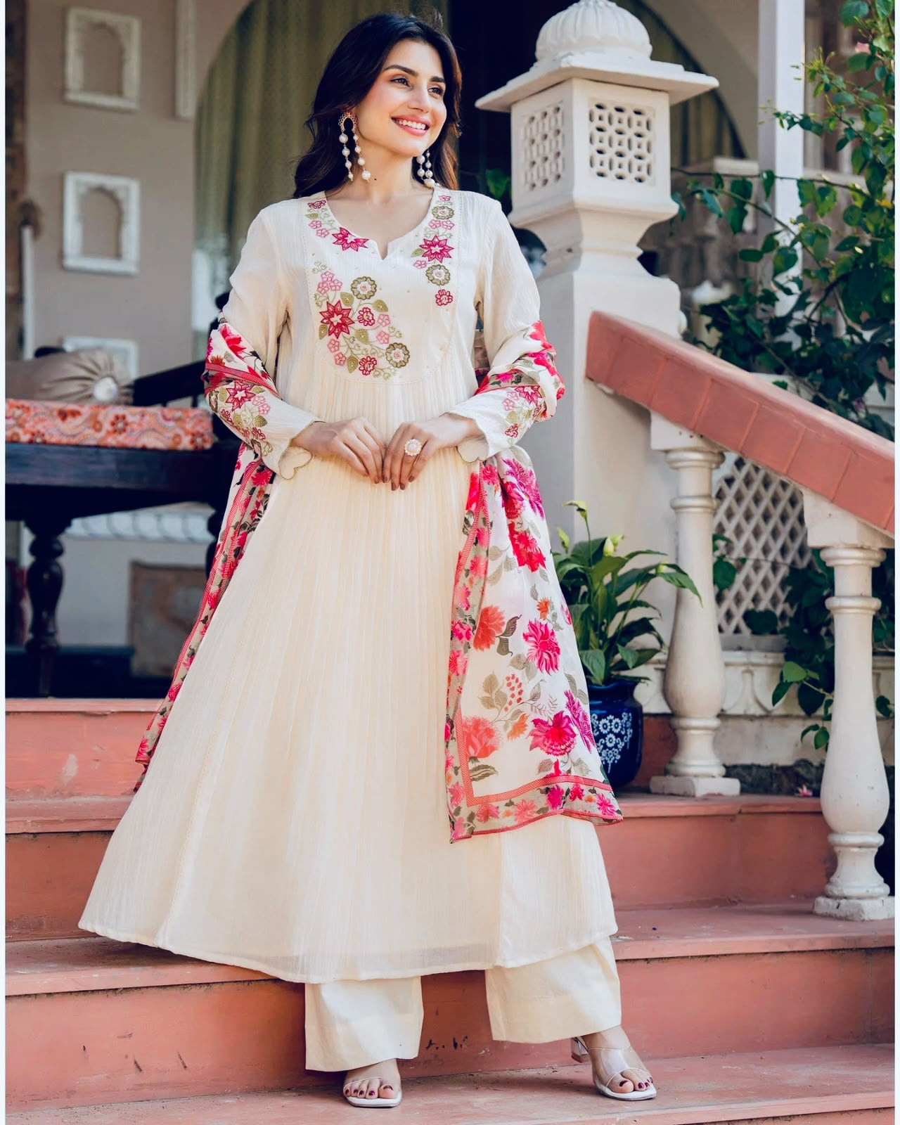 ANARKALI KURTI SET