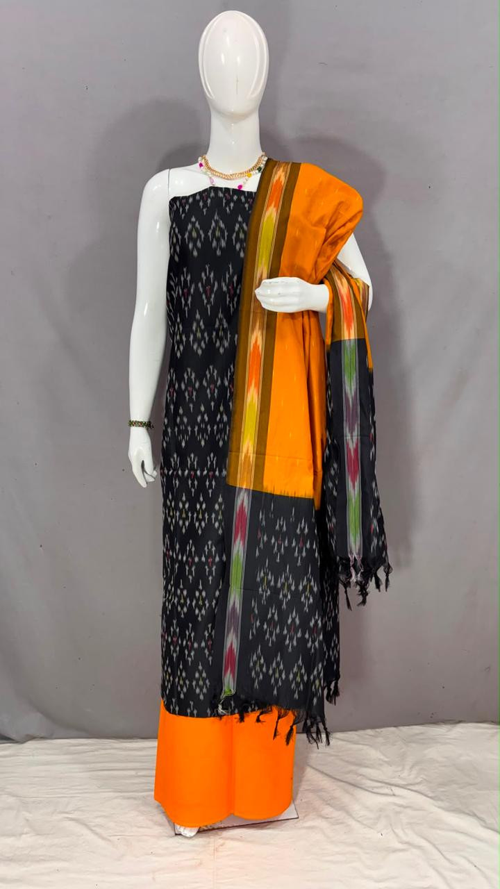 Mercerised cotton sico silk dress material