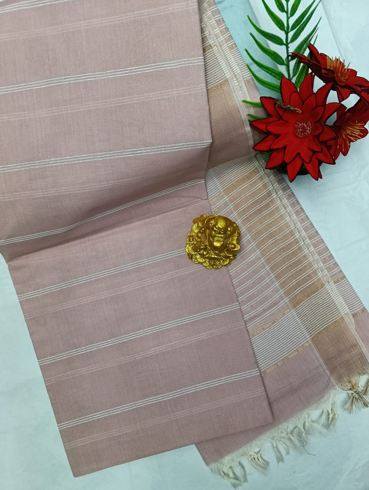 Khadi cotton saree